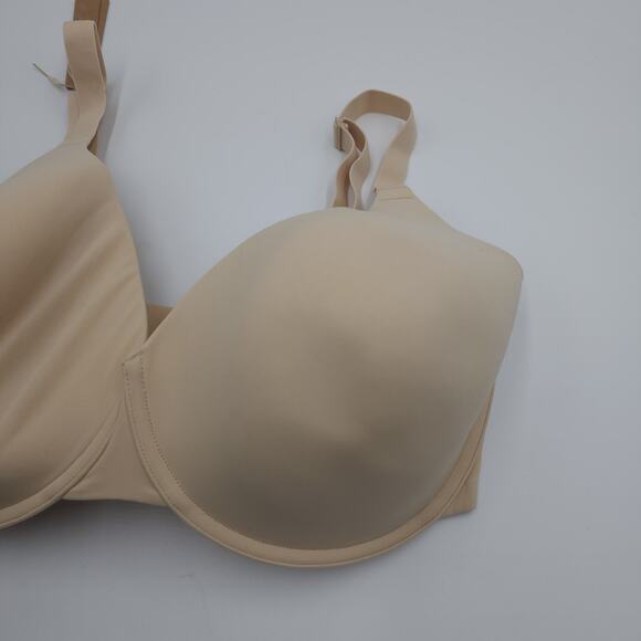 Skims Fits Everybody T-Shirt Bra in Sand Size 36DDDD - Picture 3 of 6